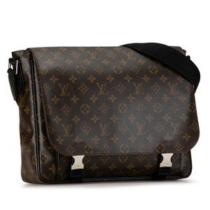 Louis Vuitton Shoulder Brown Bag Monogram Clarence
